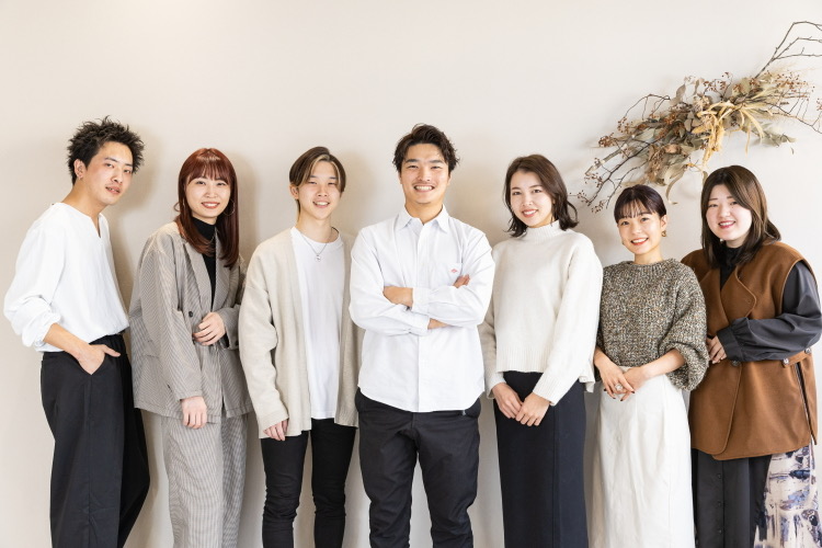 岡山県の美容室Mintreafのメンバー画像