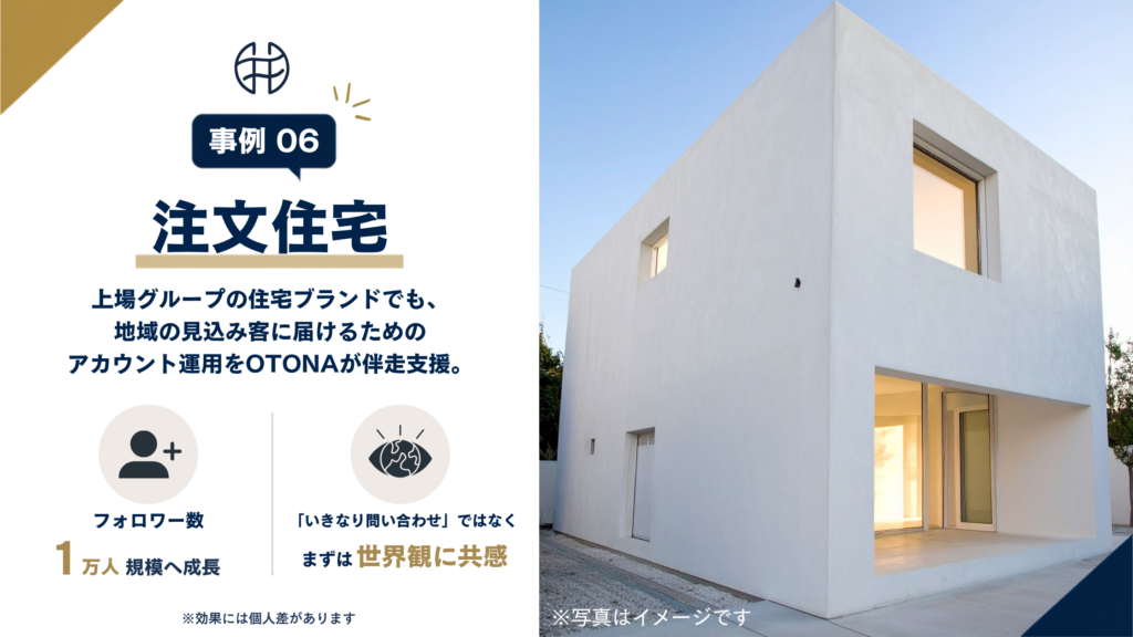 注文住宅ブランドがInstagramでフォロワー1万人を獲得した成功事例