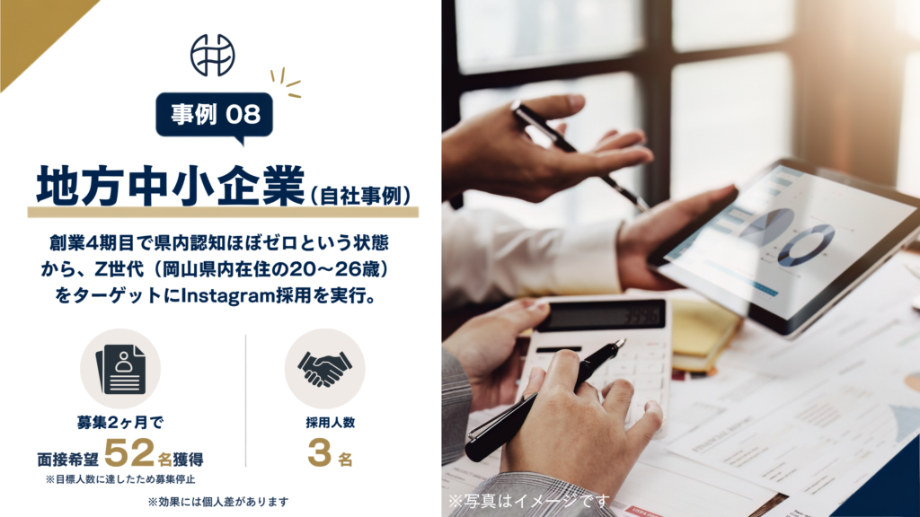 株式会社OTONAが自社採用でInstagram経由の面接希望52名・3名採用を実現した成功事例